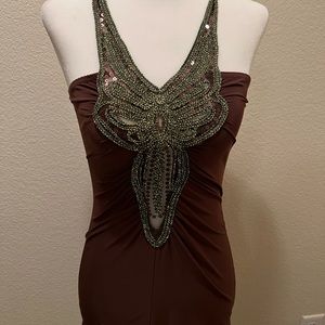 Cute, Sparkly, Sequined brown tank! Never worn!